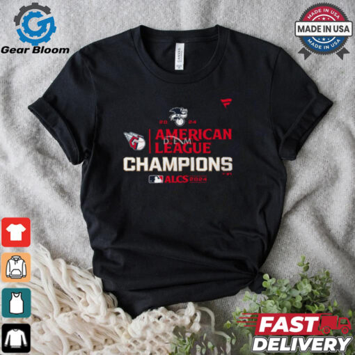 Official MLB Cleveland Guardians 2024 ALCS American League Champions Locker Room t shirt