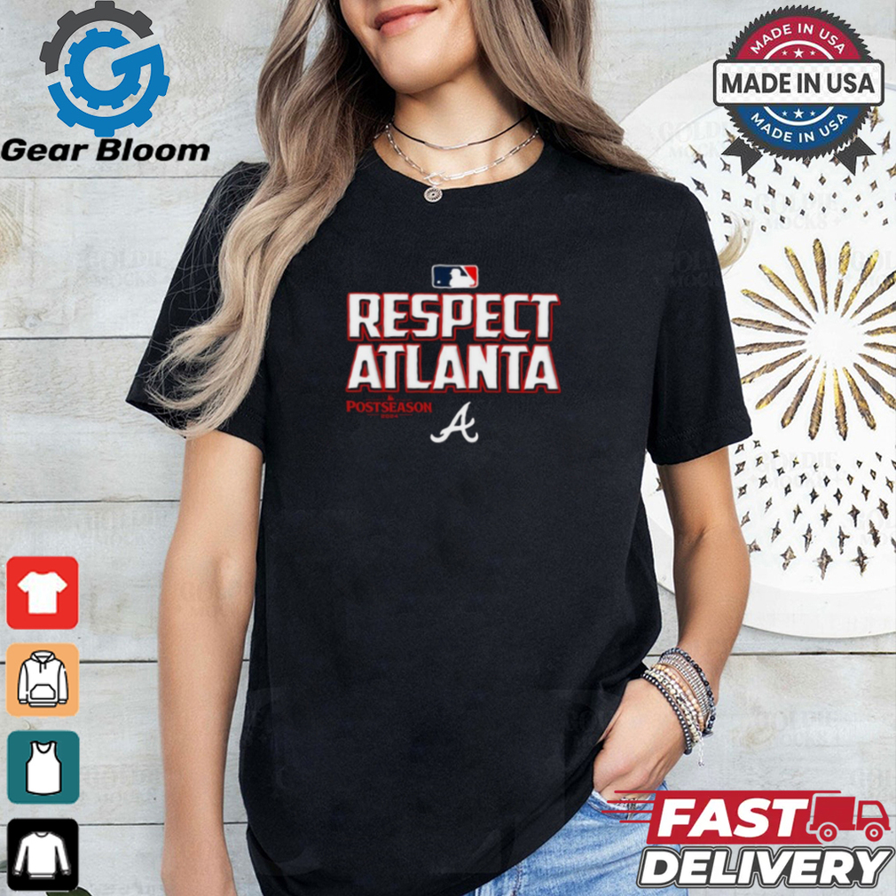 Official MLB Postseason 2024 Respect Atlanta Braves t shirt Official MLB Postseason 2024 Respect Atlanta Braves t shirt