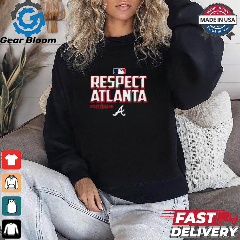 Official MLB Postseason 2024 Respect Atlanta Braves t shirt Official MLB Postseason 2024 Respect Atlanta Braves t shirt