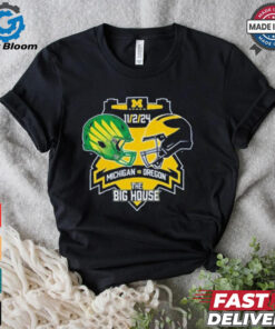 Official Matchup Michigan Wolverines vs Oregon Duck The Big House Nov 2 2024 t shirt