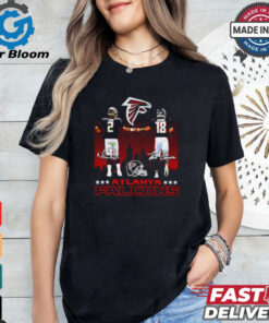 Official Matt Ryan and Kirk Cousins Atlanta Falcons skyline shirt