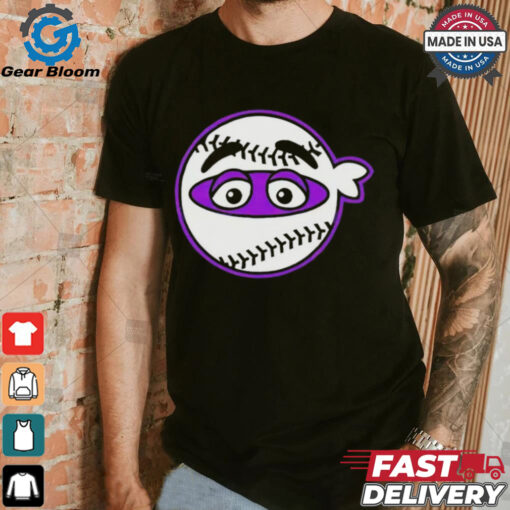 Official Mets Pitching Ninja Grimace Shirt