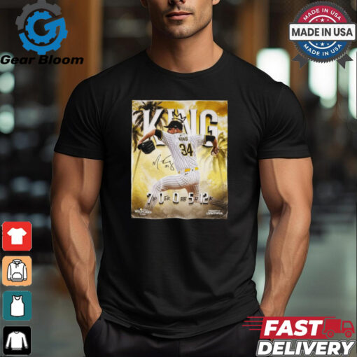 Official Michael King San Diego Padres MLB 700512 Signature Poster t shirt