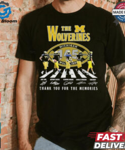 Official Michigan Wolverines Thank You For The Memories Of 145 Years The Wolverines T Shirt