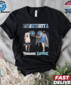 Official Minnesota Timberwolves Minnesota Lynx True Basketball Spirit T Shirt