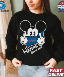 Official NFL Buffalo Bills Haters Gonna Hate Mickey Mouse Disney Football T Shirt