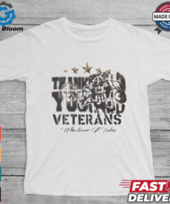 Official NFL Pittsburgh Steelers Thank You Veterans Whatever It Takes t shirt