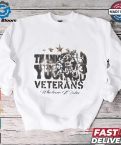 Official NFL Pittsburgh Steelers Thank You Veterans Whatever It Takes t shirt