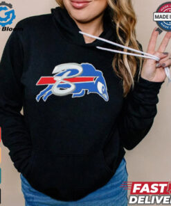 Official NFL x MLB Buffalo Bills X Toronto Blue Jays Logo Mash Shirt