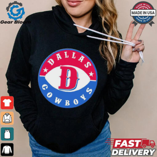Official NFL x MLB Dallas Cowboys X Texas Rangers Logo Mash Shirt