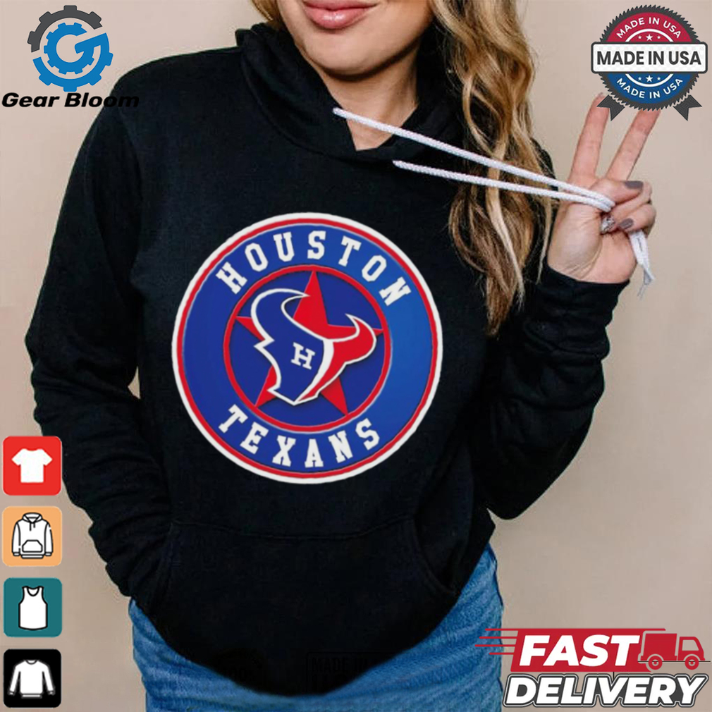 Official NFL x MLB Houston Texans X Houston Astros Logo Mash Shirt Official NFL x MLB Houston Texans X Houston Astros Logo Mash Shirt