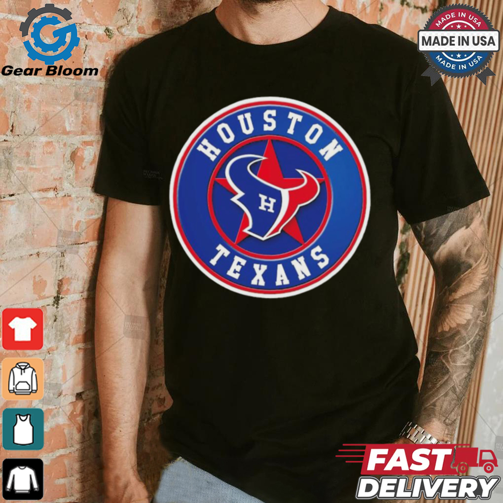 Official NFL x MLB Houston Texans X Houston Astros Logo Mash Shirt Official NFL x MLB Houston Texans X Houston Astros Logo Mash Shirt