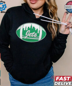 Official NFL x MLB New York Jets X New York Mets Logo Mash Shirt