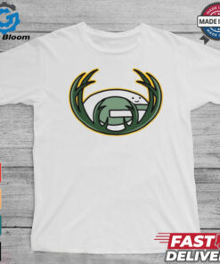 Official NFL x NBA Packers X Brewers Logo Mash Combine Shirt