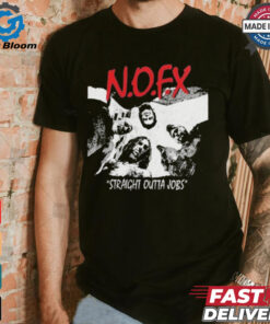 Official NOFX The Final Shows Straight Outta Jobs Tee In San Pedro California On October 4 5 6 2024 NWA Straight Outta Compton Inspired Shirt