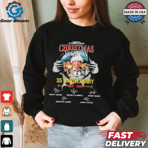 Official National Lampoon’s Christmas Vacation 35th Anniversary 1989 2024 T Shirt