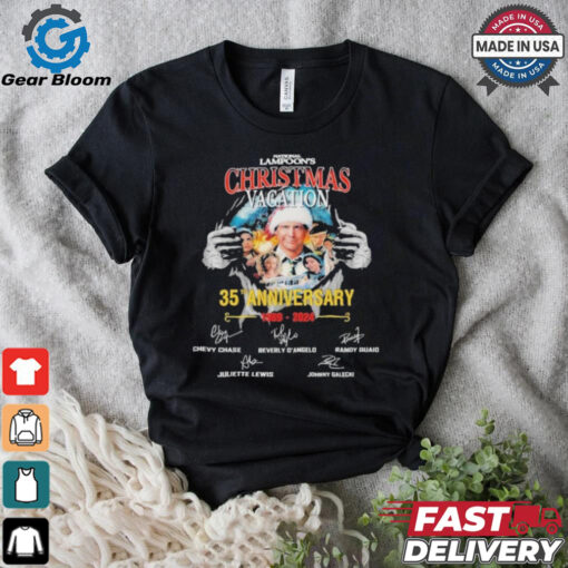 Official National Lampoon’s Christmas Vacation 35th Anniversary 1989 2024 T Shirt