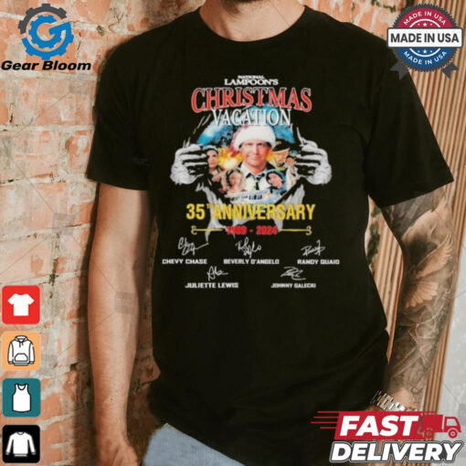 Official National Lampoon’s Christmas Vacation 35th Anniversary 1989 2024 T Shirt