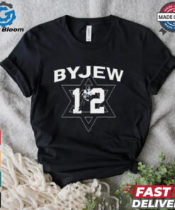 Official New ByJew 12 Jake Retzlaff BYU Cougars t shirt
