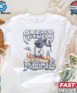 Official New Orleans Saints Angry Runs Earl Campbell NFL t shirt