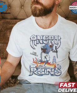 Official New Orleans Saints Angry Runs Earl Campbell NFL t shirt