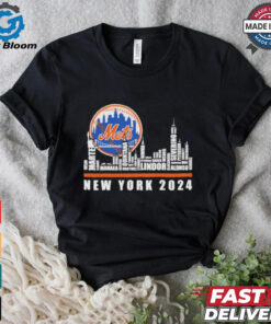 Official New York 2024 Skyline X New York Mets Baseball Shirt