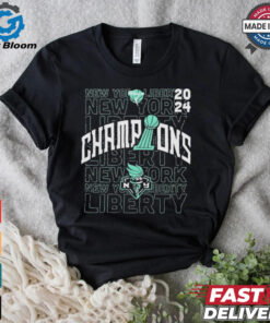 Official New York Liberty 2024 WNBA Finals Champions Evolve Pullover Shirt