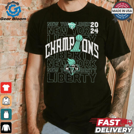 Official New York Liberty 2024 WNBA Finals Champions Evolve Pullover Shirt