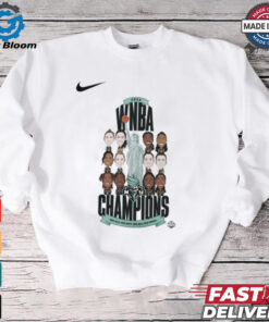 Official New York Liberty 2024 WNBA Finals Champions We All We Got We All We Need Shirt