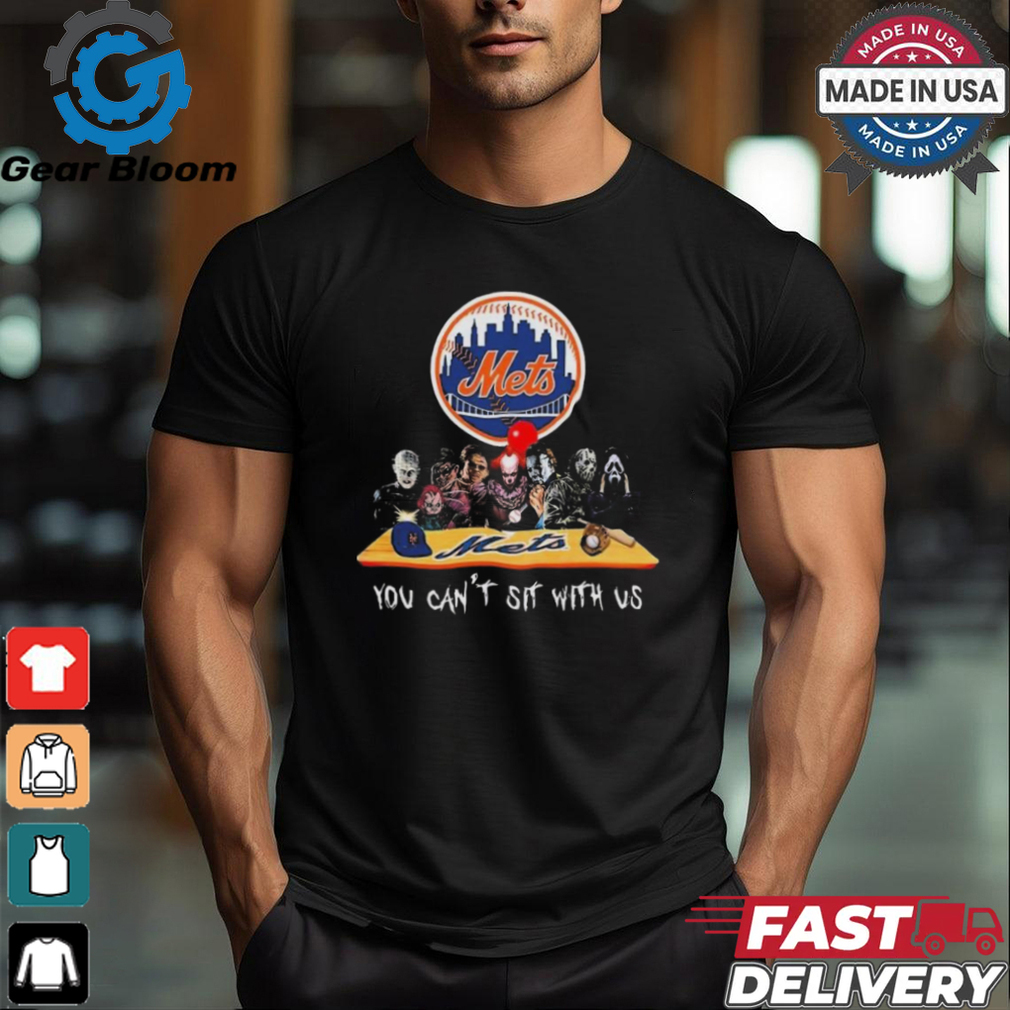 Official New York Mets MLB Horror Movies Halloween You Can’t Sit With Us 2024 Shirt Official New York Mets MLB Horror Movies Halloween You Can’t Sit With Us 2024 Shirt