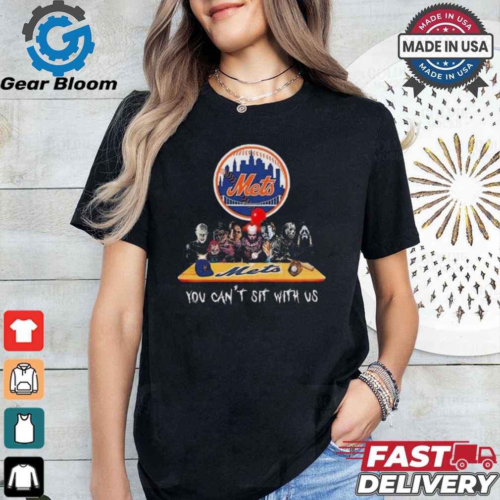 Official New York Mets MLB Horror Movies Halloween You Can’t Sit With Us 2024 Shirt Official New York Mets MLB Horror Movies Halloween You Can’t Sit With Us 2024 Shirt