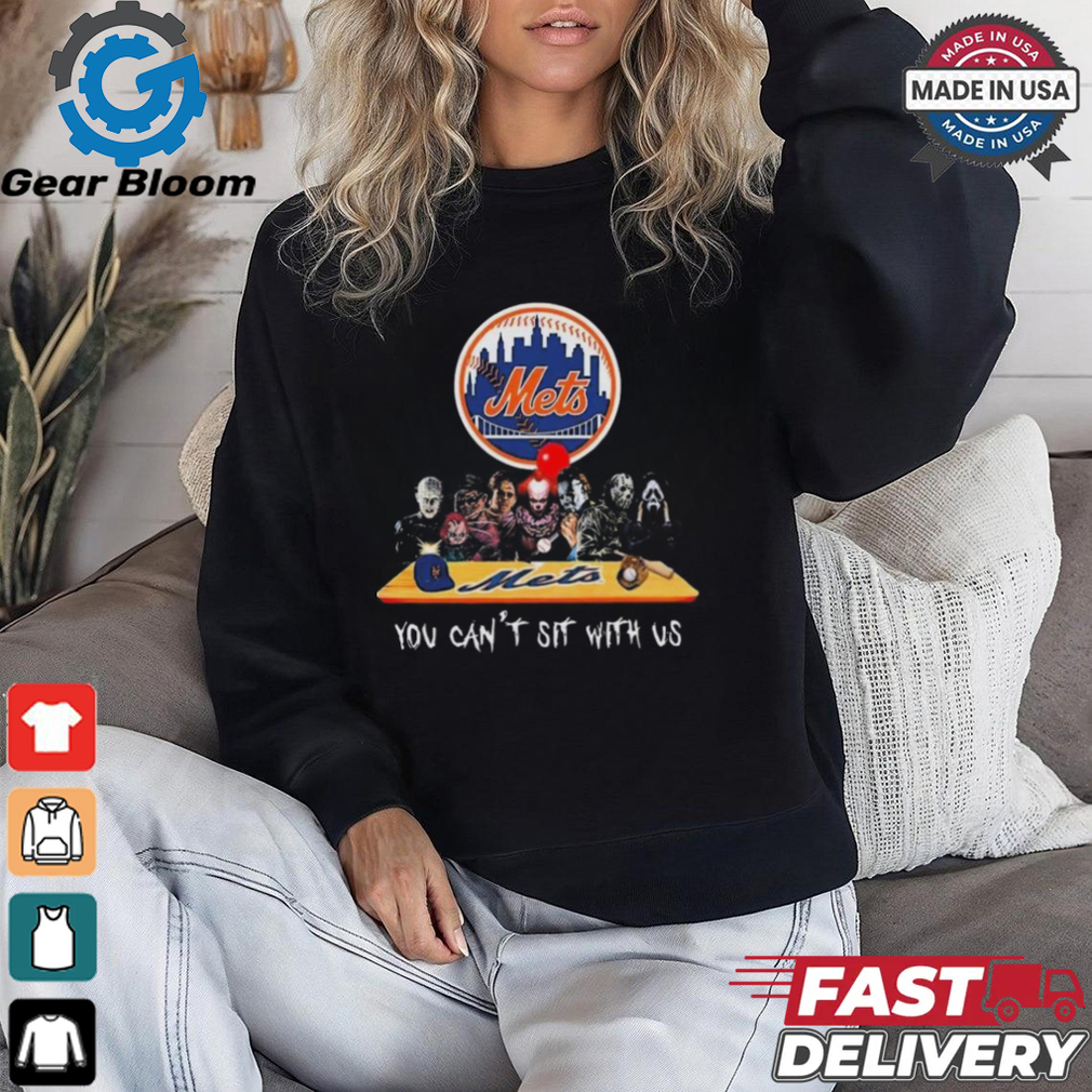Official New York Mets MLB Horror Movies Halloween You Can’t Sit With Us 2024 Shirt Official New York Mets MLB Horror Movies Halloween You Can’t Sit With Us 2024 Shirt