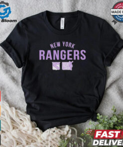 Official New York Rangers Richmond Resilient Hockey Fights Cancer Shirt