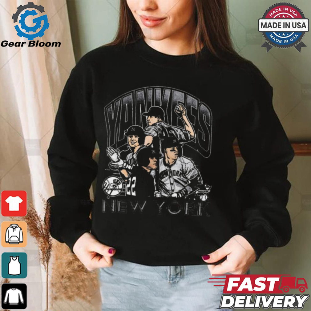 Official New York Yankees Multi Player MLB Franklin shirt Official New York Yankees Multi Player MLB Franklin shirt