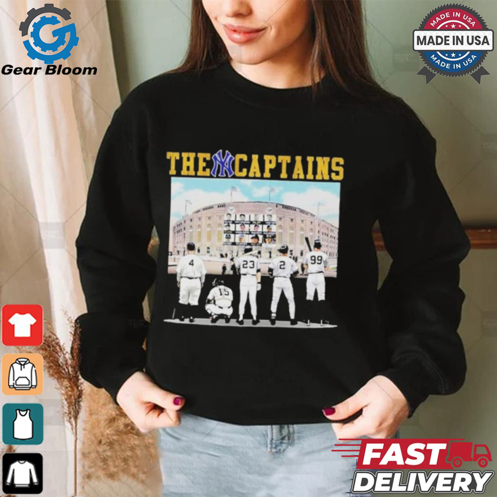 Official New York Yankees The Yankees Captain Squad 2024 T Shirt Official New York Yankees The Yankees Captain Squad 2024 T Shirt
