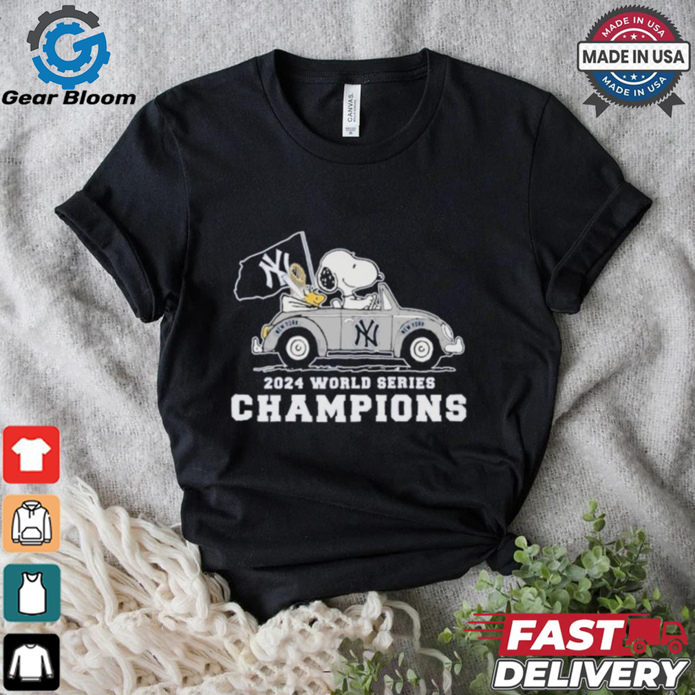 Official New York Yankees x Snoopy 2024 World Series Champions T Shirt Official New York Yankees x Snoopy 2024 World Series Champions T Shirt