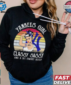 Official New york yankees girl classy sassy and a bit smart assy Shirt