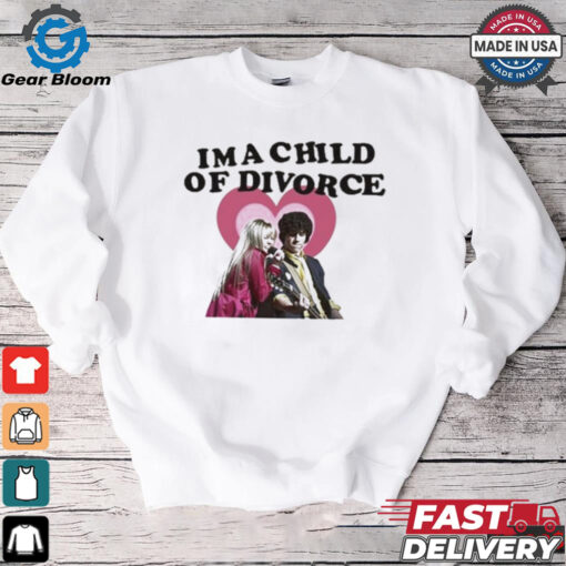 Official Nick Jonas And Miley I’m A Child Of Divorce 2024 t shirt