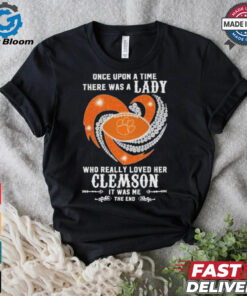 Official Once Upon A Time There Was A Lady Who Really Loved Her Clemson Tigers Diamonds Shirt