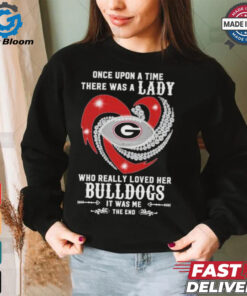 Official Once Upon A Time There Was A Lady Who Really Loved Her Georgia Bulldogs Diamonds Shirt