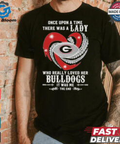 Official Once Upon A Time There Was A Lady Who Really Loved Her Georgia Bulldogs Diamonds Shirt