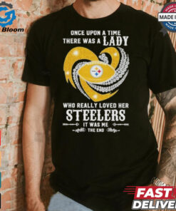 Official Once Upon A Time There Was A Lady Who Really Loved Her Pittsburgh Steelers Diamonds Shirt