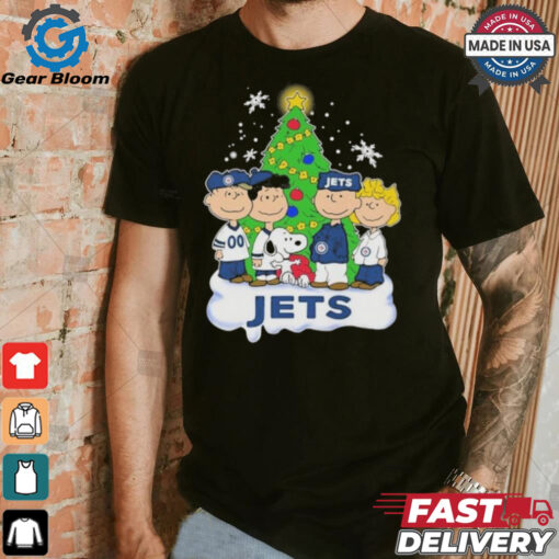 Official Peanuts Characters X Winnipeg Jets Merry Christmas Shirt