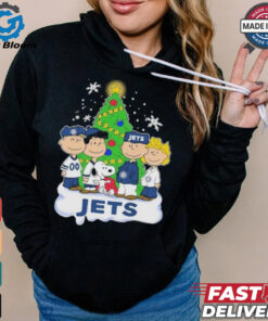 Official Peanuts Characters X Winnipeg Jets Merry Christmas Shirt