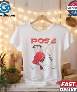 Official Pete rose signature #4 baseball T shirt