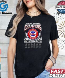 Official Philadelphia Phillies Al East Division Champions 2024 shirt