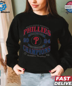 Official Philadelphia Phillies Major League Baseball National League 2024 East Division Champions vintage shirt