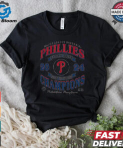 Official Philadelphia Phillies Major League Baseball National League 2024 East Division Champions vintage shirt