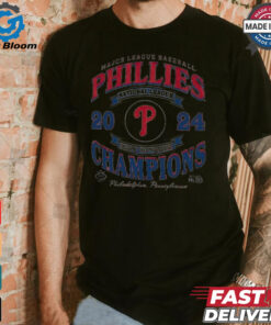 Official Philadelphia Phillies Major League Baseball National League 2024 East Division Champions vintage shirt