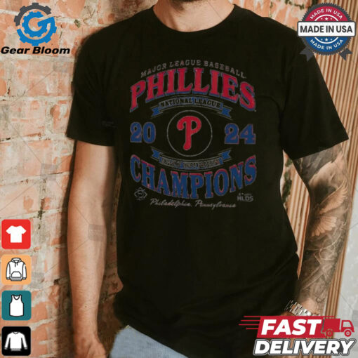 Official Philadelphia Phillies Major League Baseball National League 2024 East Division Champions vintage shirt